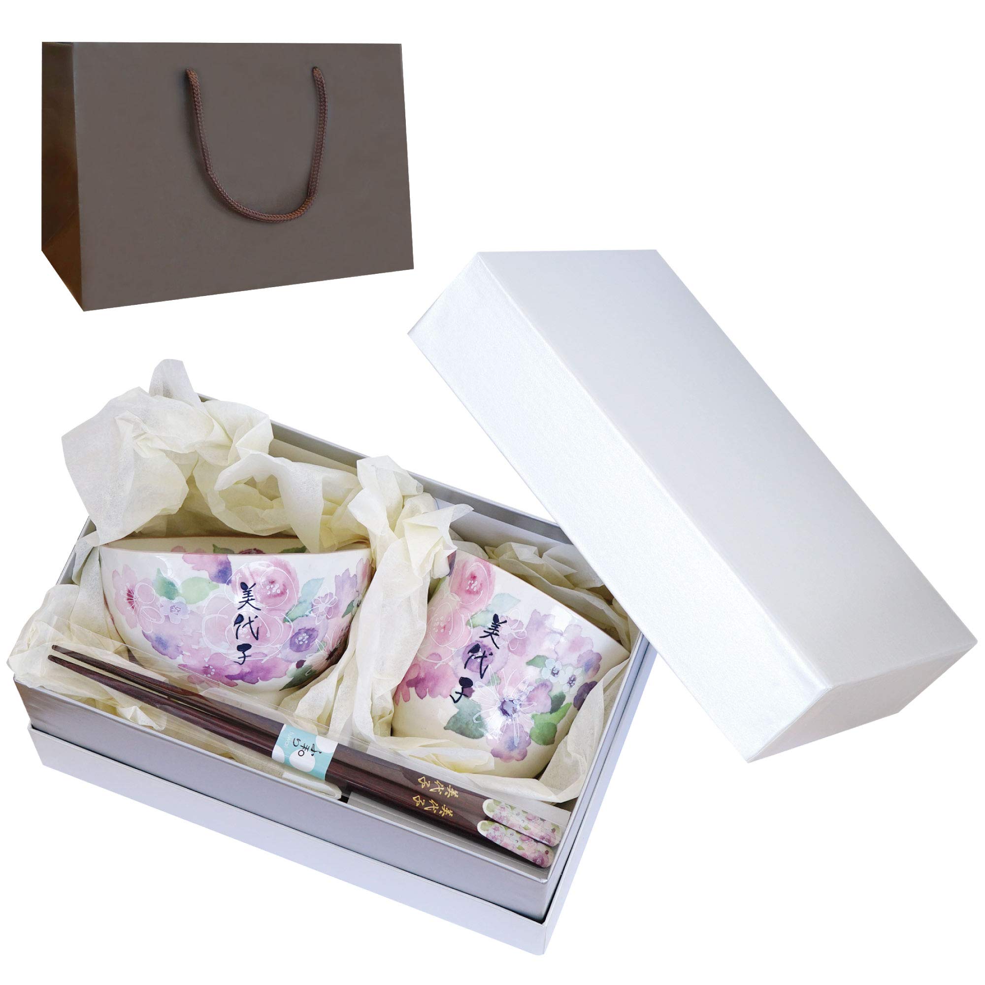 吉野家木製箸3本と飯碗小3個中2個 手拭い3枚